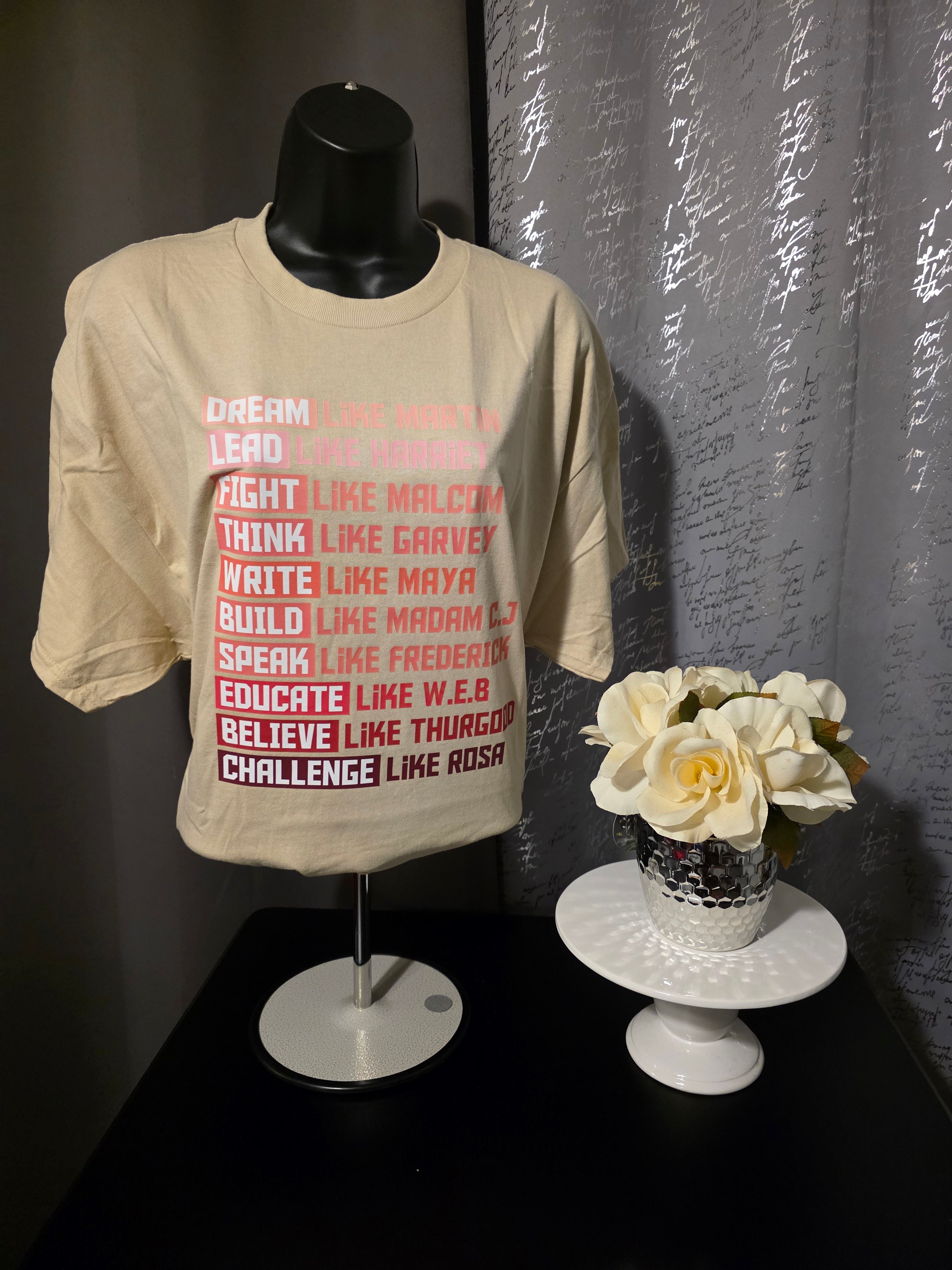 Dream Like Martin...Challenge Like Rosa T-Shirt